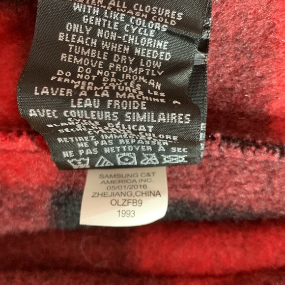 vintage Madden Girl plaid belted full zip coat - Picture 13 of 13